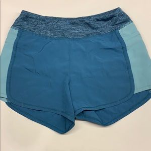 Cute athletic mixed blue shorts